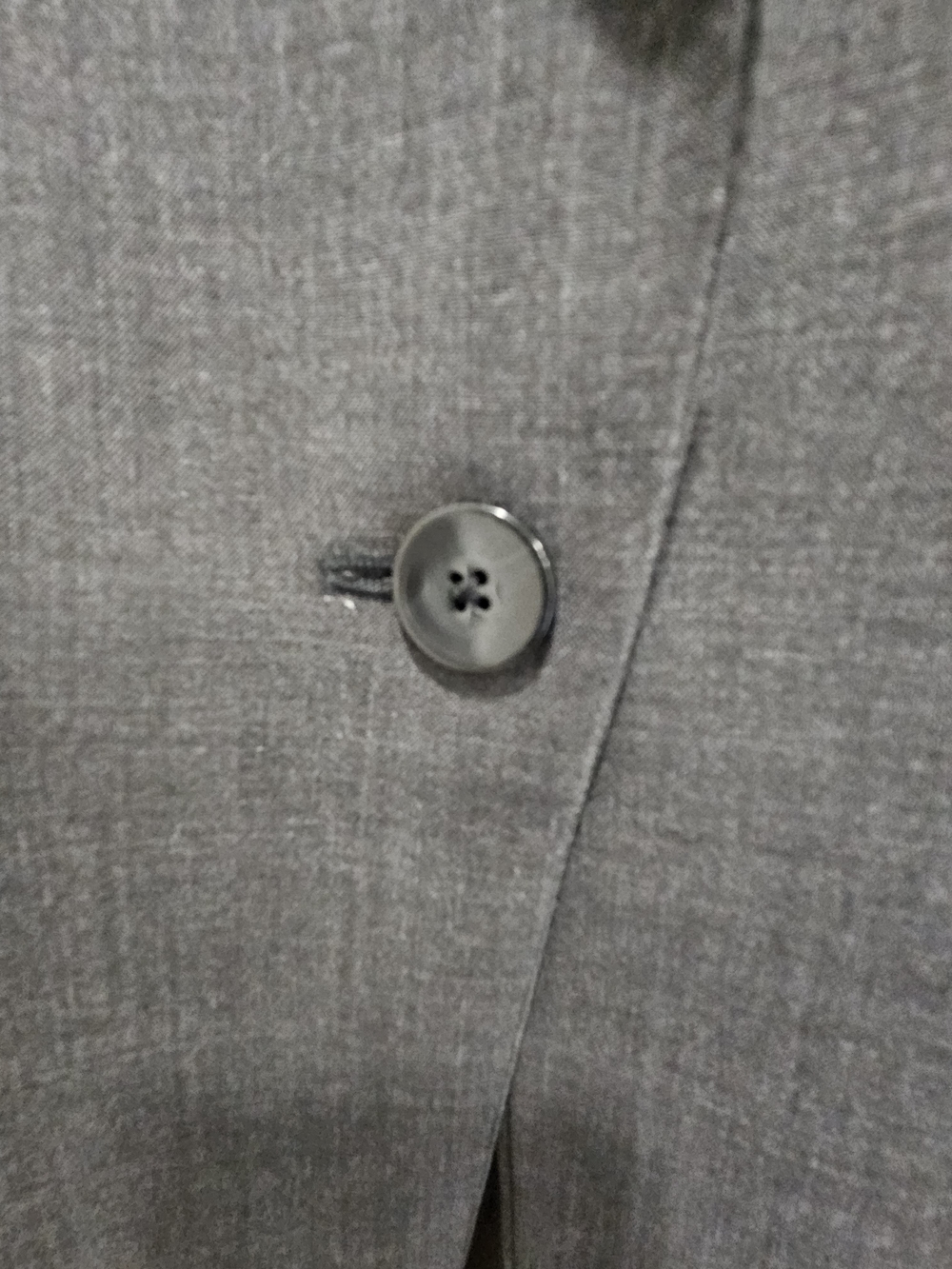 Boss Gray Single-Button Women's Blazer - Picture 3 of 11